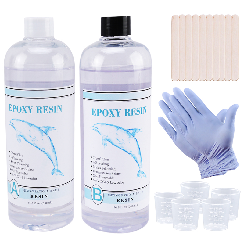 Mixing Cup Silicone - 1:1 heldere epoxyhars kristalheldere kunsthars Epoxy
