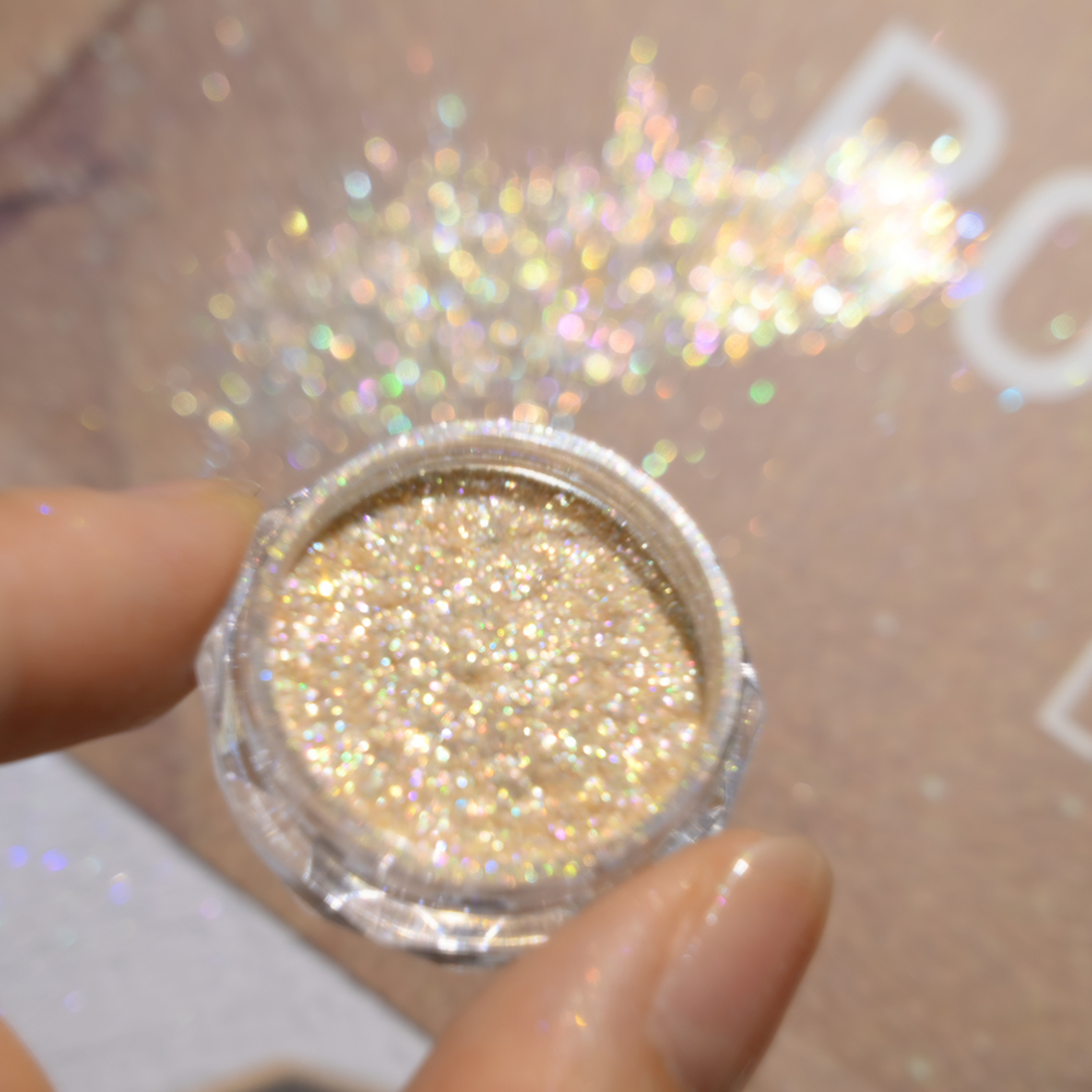 Super glanzende gouden opaal n - Gold Foil Flakes recensie en prijs