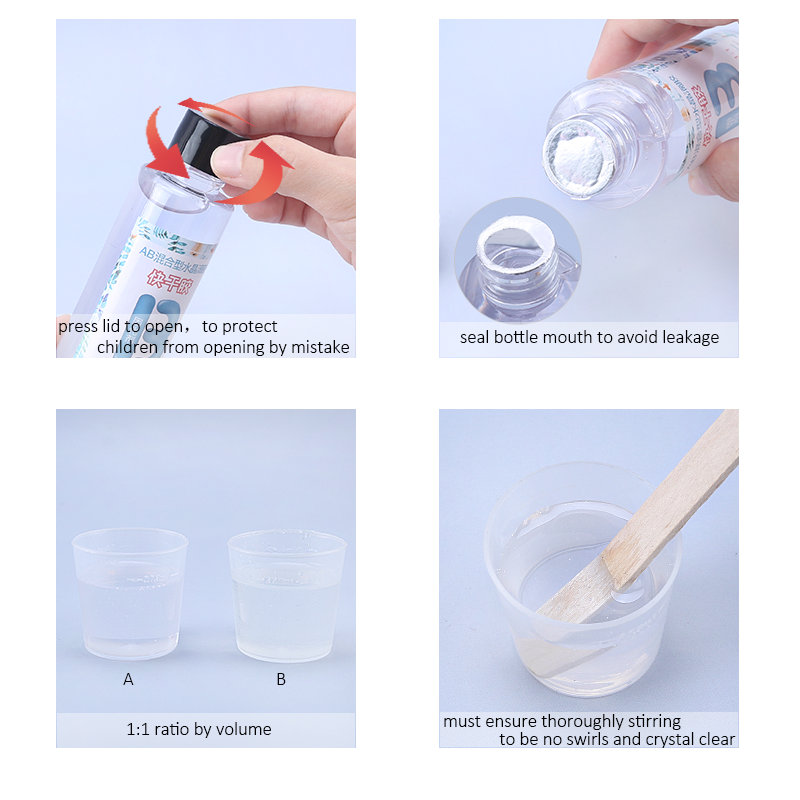 1:1 heldere epoxyhars kristalh - Mixing Cup Silicone recensie en prijs