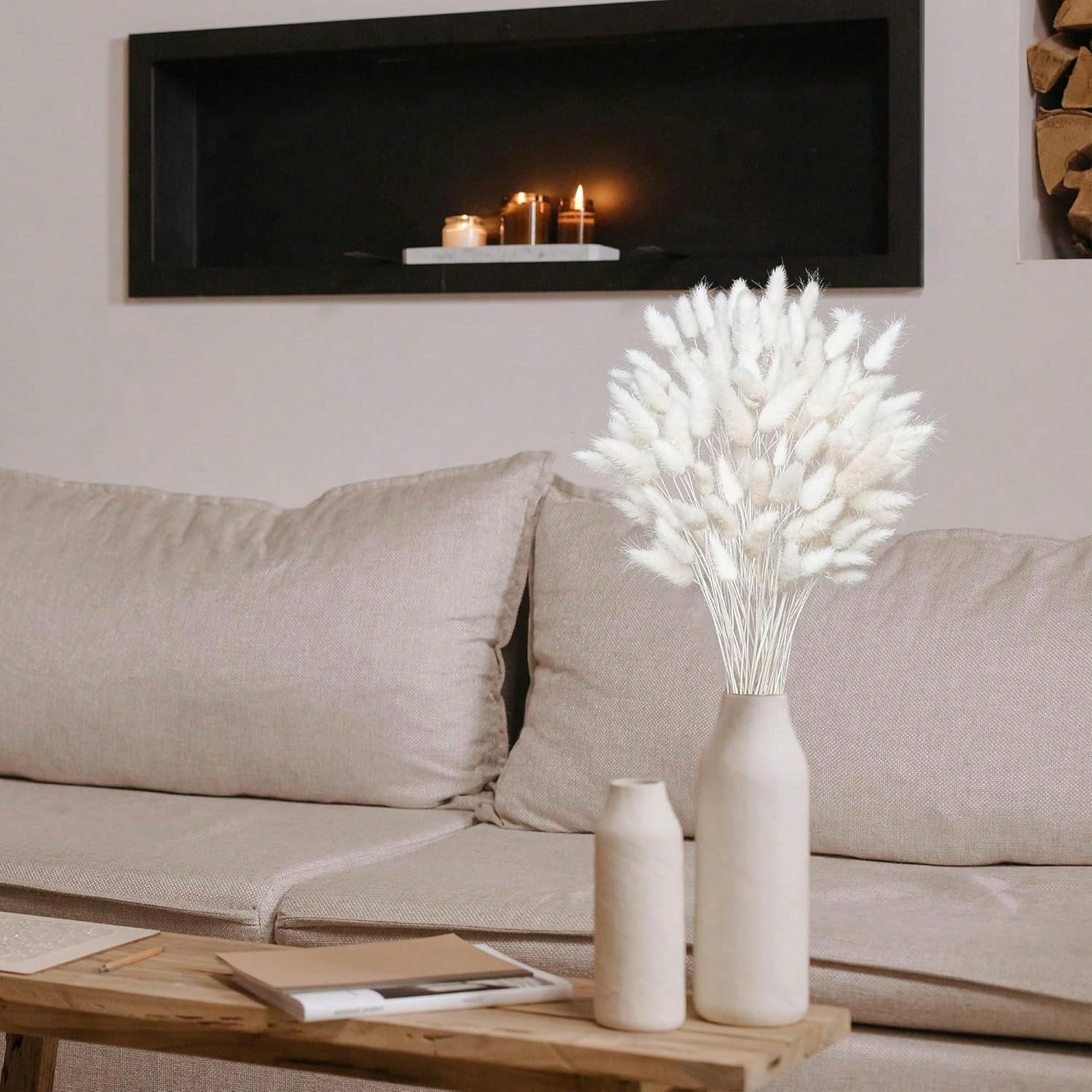120 stuks gedroogd pampasgras  - Dried Flower Bulk recensie en prijs