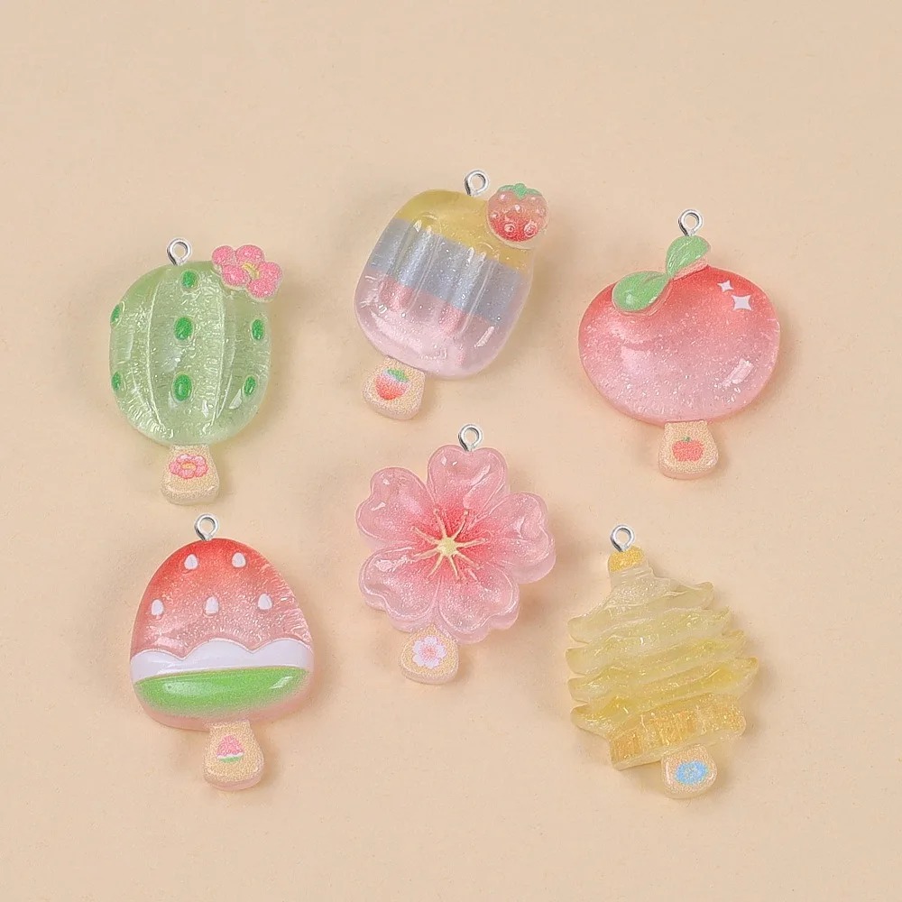 10 stuks Kawaii zomer ijslolly - Resin Craft Material recensie en prijs